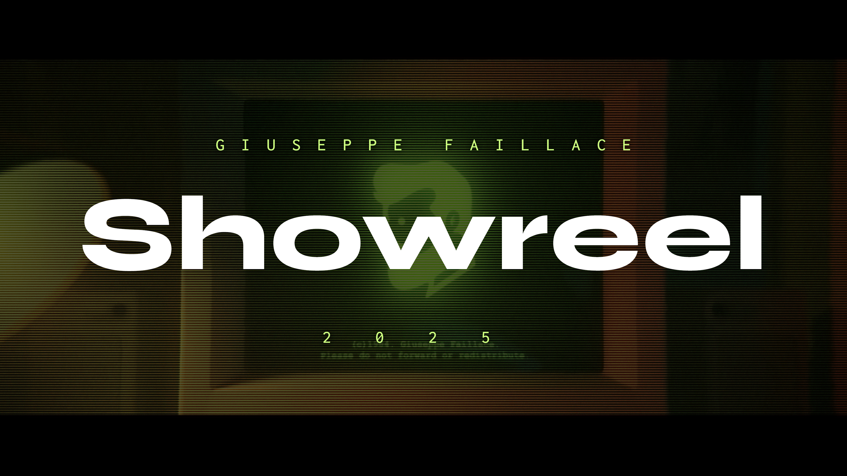 Giuseppe Faillace Showreel
